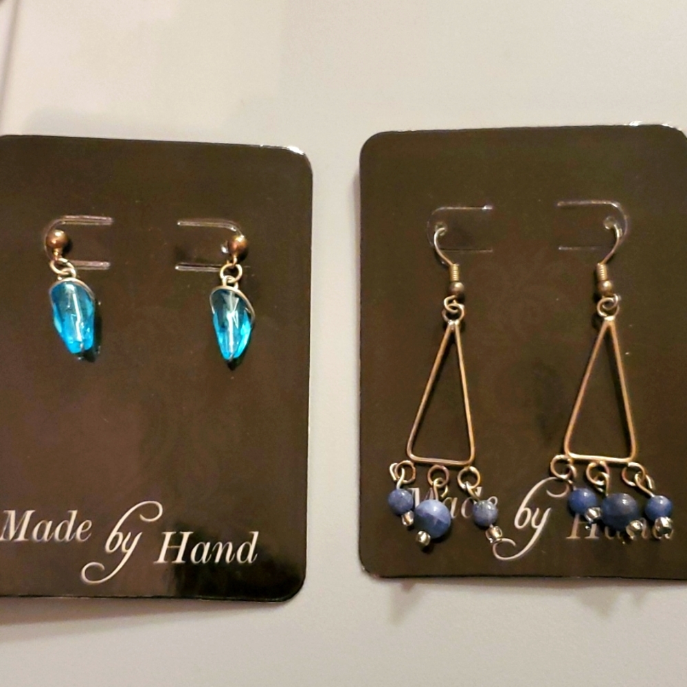 (2) Made By Hand Earrings Group